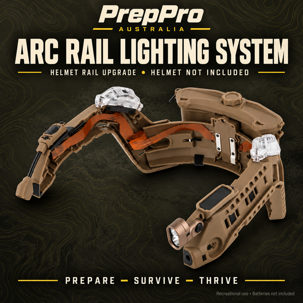 ARC Rail Tactical Lighting & Battery System | FAST Helmet Rail Upgrade