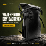 IPX6 Waterproof Dry Bag Backpack with 500D PVC Mesh