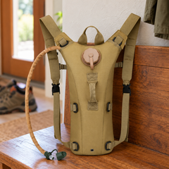 3L Hydration Backpack with Water Bladder in a home setting