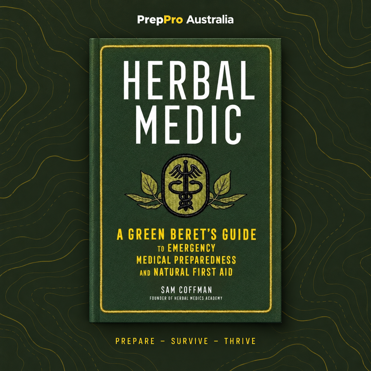 Herbal Medic – Guide Book – complete product in square layout