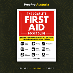 Complete First Aid Pocket Guide: Step‑by‑Step Treatment – Book – complete product in square layout