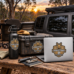 PrepPro Australia Sticker Pack – Rugged & Iconic – complete product in square layout
