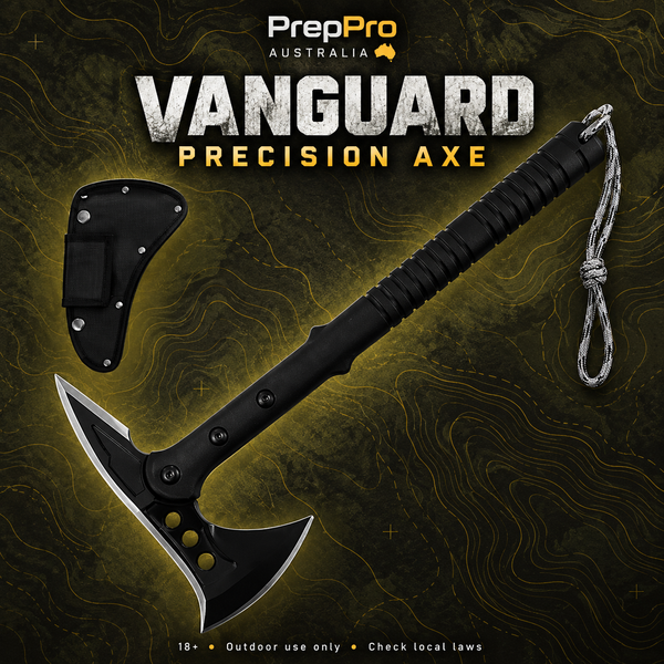 Vanguard Precision Axe – Balanced Outdoor Chopping | PrepPro
