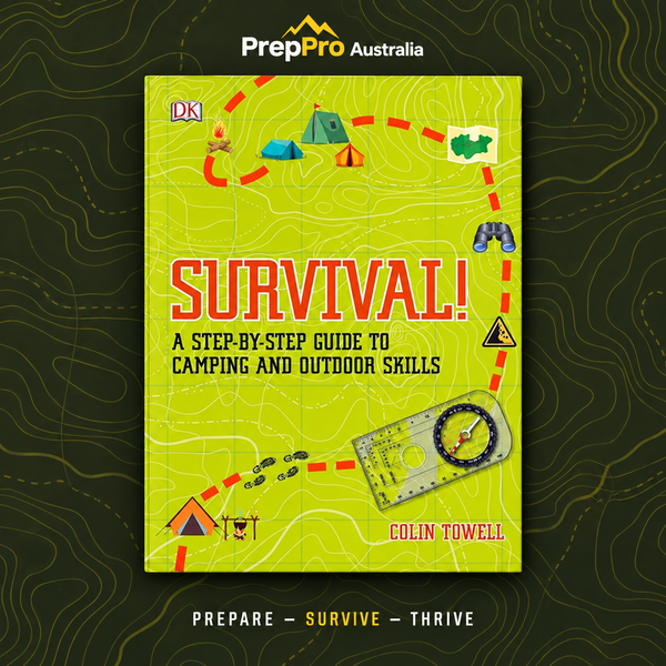 Survival: Step-by-Step Guide to Camping & Outdoor Book