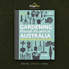 Gardening Through the Year in Australia | Monthly Garden Guide – complete product in square layout