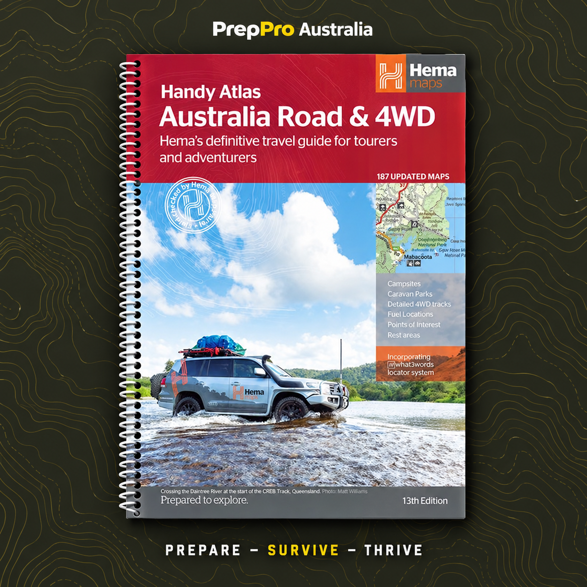 Hema Australia Road & 4WD Atlas
