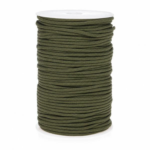 100m 550 Type Paracord Rope - Army Green