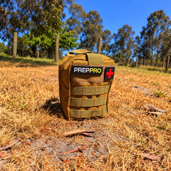 PrepPro Logo Patch – Tactical, Durable Emblem – complete product in square layout