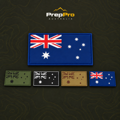 Extra‑Large Australian Flag Morale Patch 21×12cm – Rugged Design