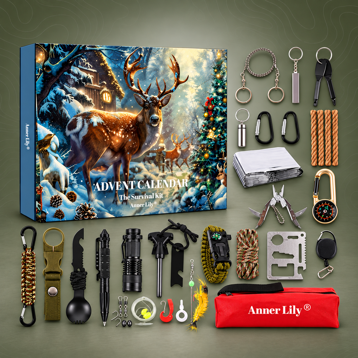 Survival Advent Calendar – 24 Days of Outdoor Survival Gear