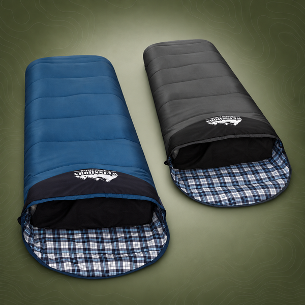 Weisshorn Sleeping Bag Set of 2, 0°C to 20°C, Single Adult Bags