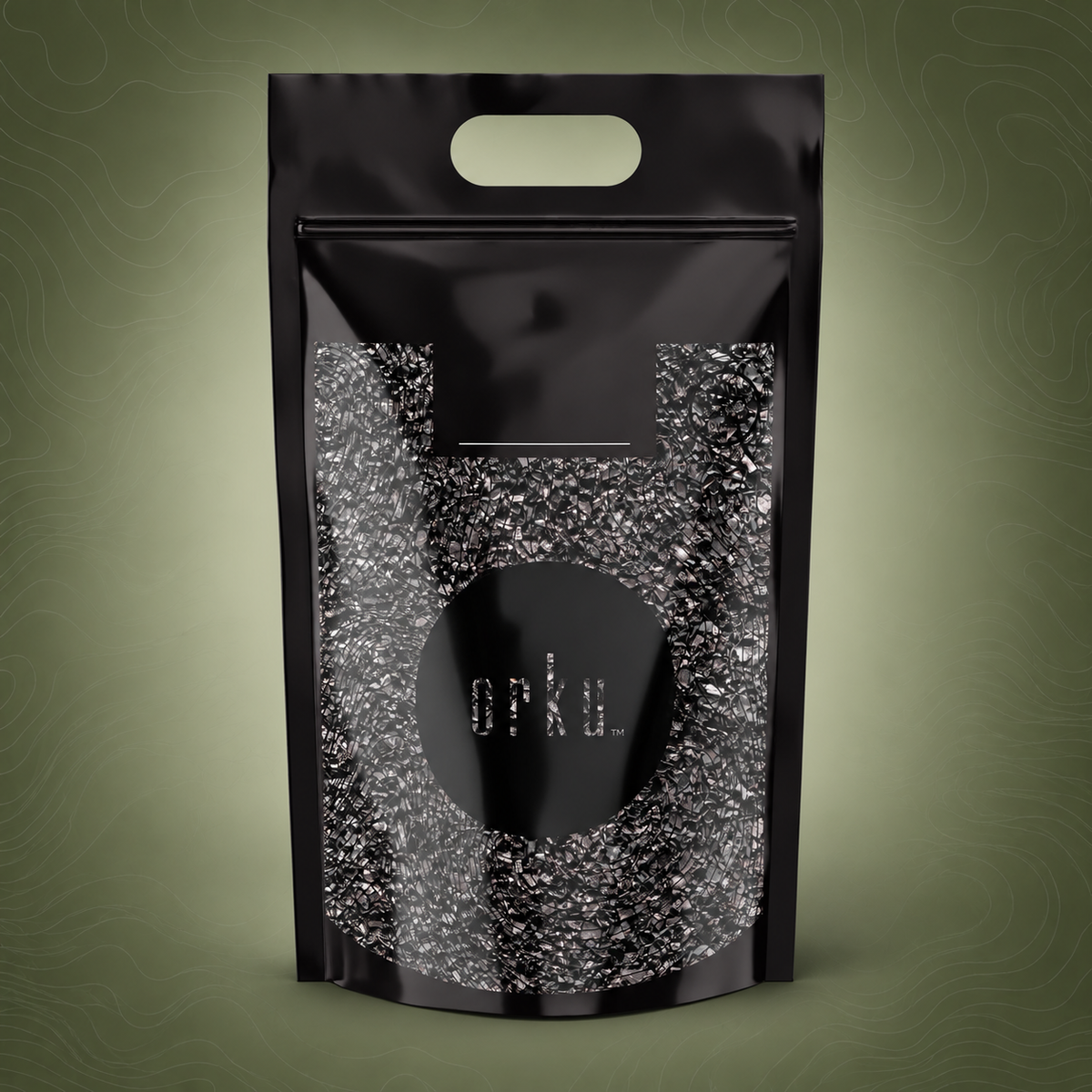 Orku Granular Activated Carbon (GAC), Coconut Shell Filter Media, 5kg