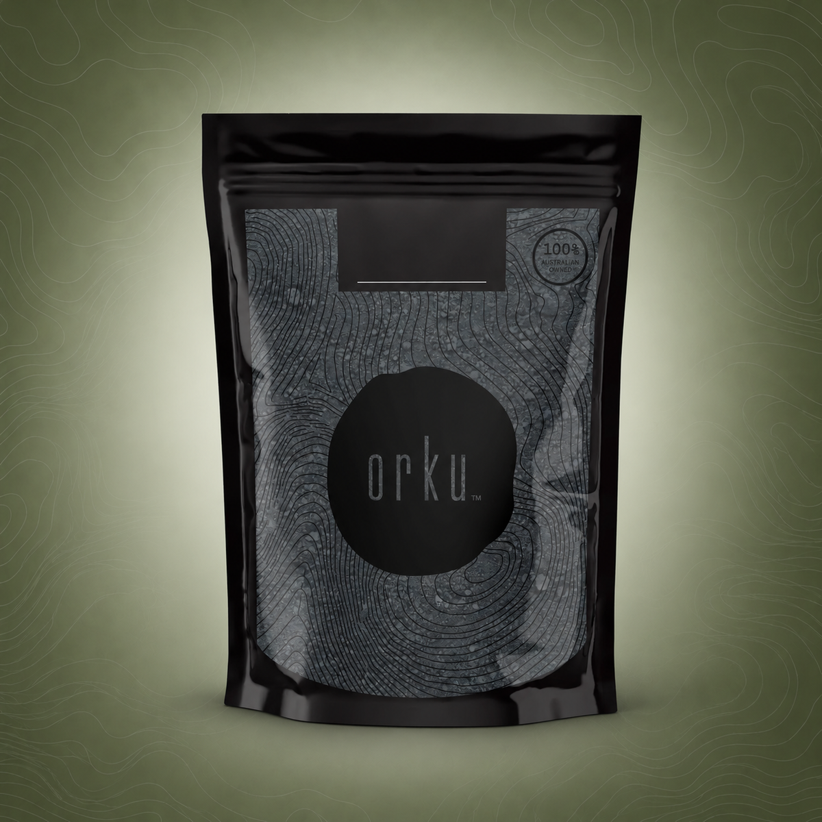 Orku Activated Charcoal Powder, Coconut Shell, 1kg