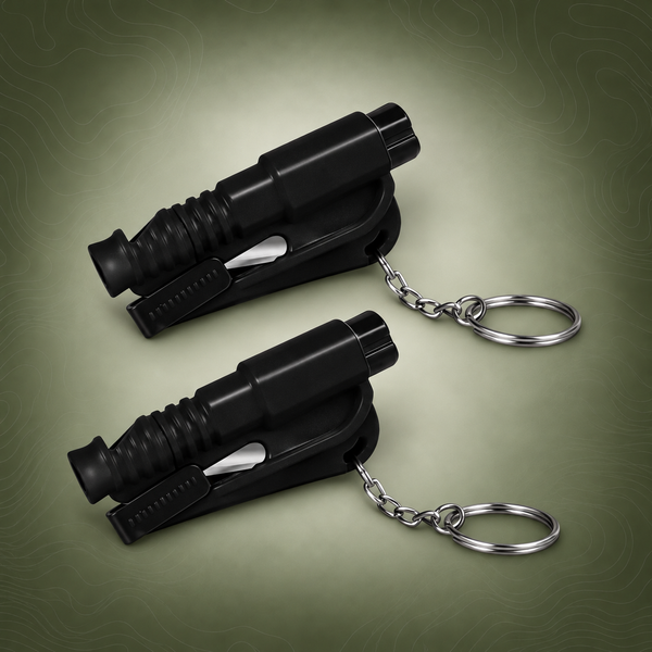Emergency Car Safety Hammer 2-Pack – Hammer + Spare (Bundle)