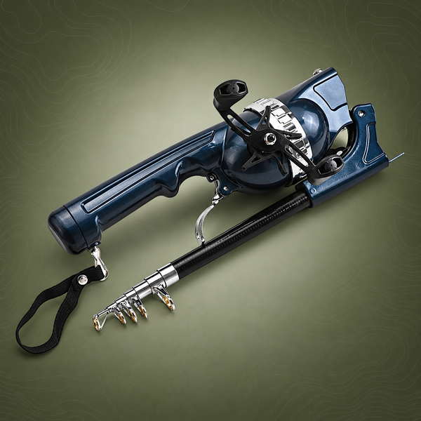 Portable Telescopic Folding Fishing Rod with Reel