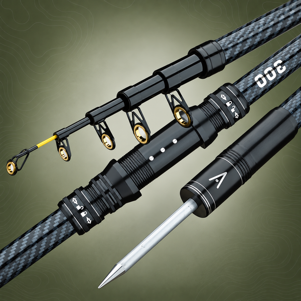 Carbon Fibre Surf & Rock Fishing Rod, 3m