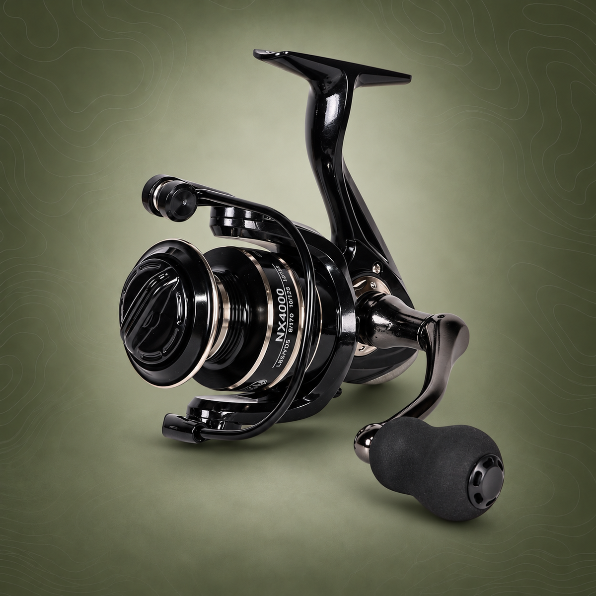 Front Drag Metal Spinning Fishing Reel