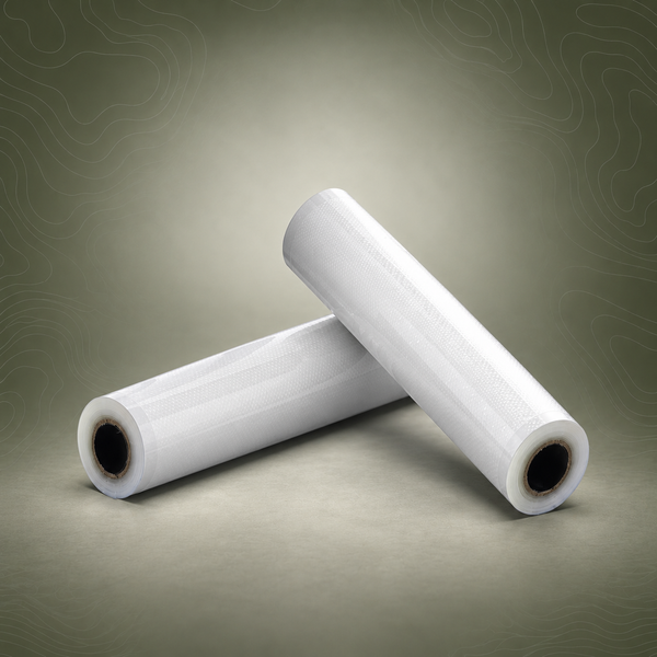 Vacuum Sealer Bag Rolls, BPA-Free, 2 Pack, 20cm x 6m