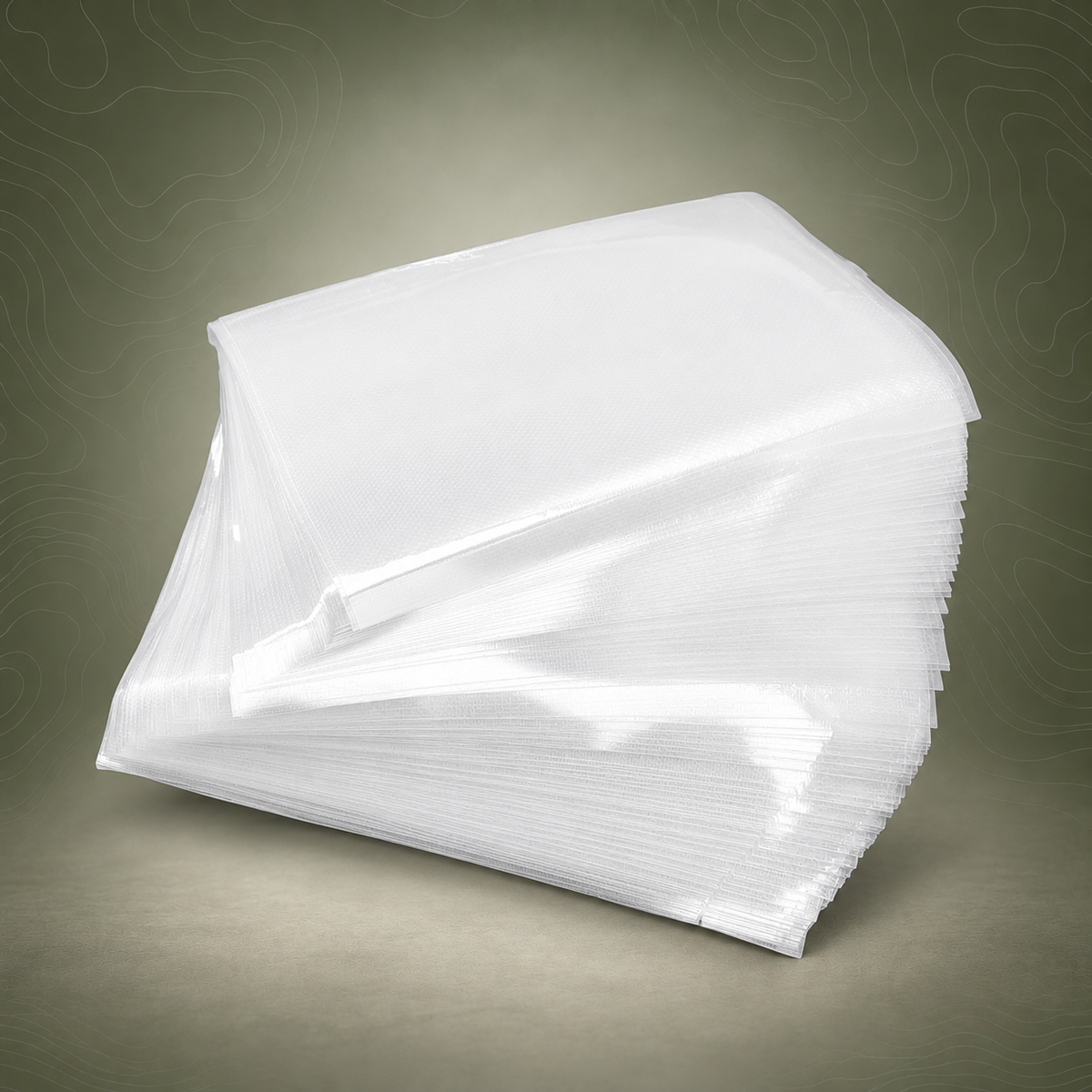 Textured Vacuum Sealer Bags, 100 Pack, 17 x 25cm