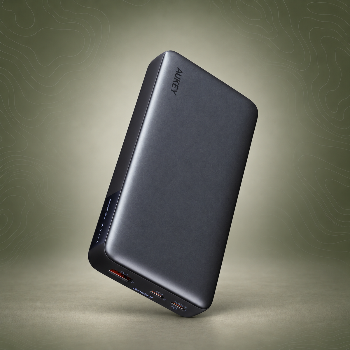 AUKEY Sprint X 20000mAh 30W USB-C Power Bank, 3 Ports, PB-Y42