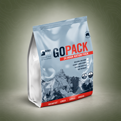 OnTrack Go Pack – 24‑Hour Adventure & Emergency Ration (Meat)