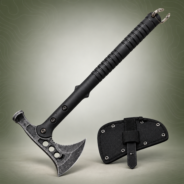 Vanguard Axe with Hammer – Field‑Ready | PrepPro