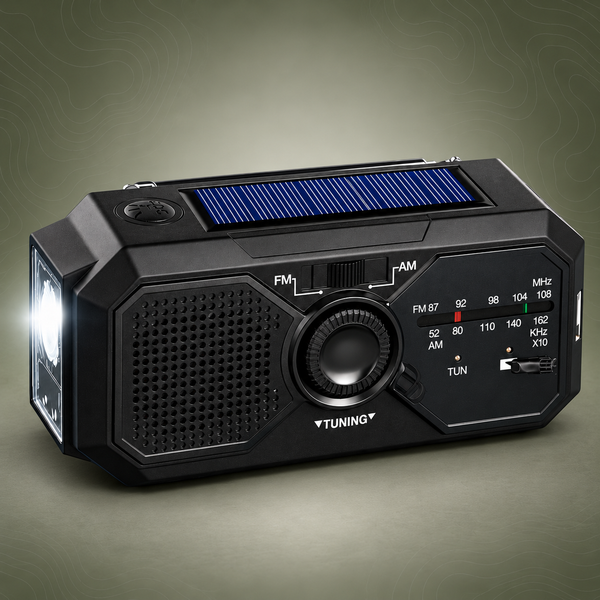 Emergency Radio – Multi‑Function with Power Bank | PrepPro