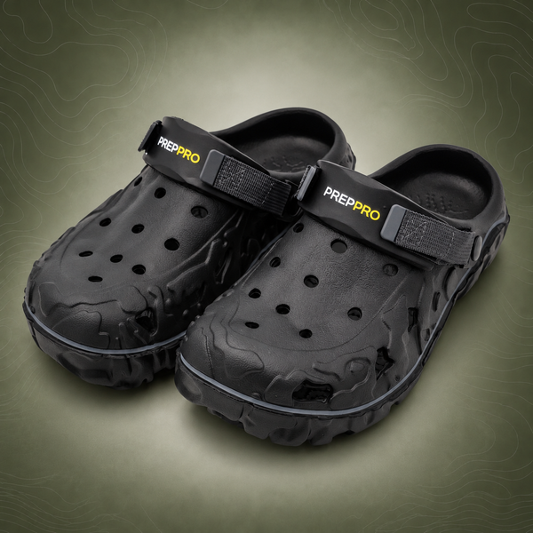 Battle Clogs – Rugged Comfort Slip‑Ons | PrepPro