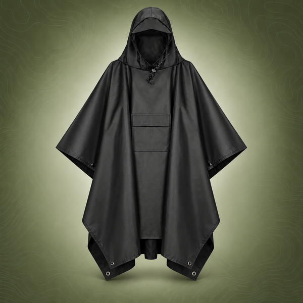 Waterproof Rain Poncho – All‑Weather Outdoor Cover | PrepPro