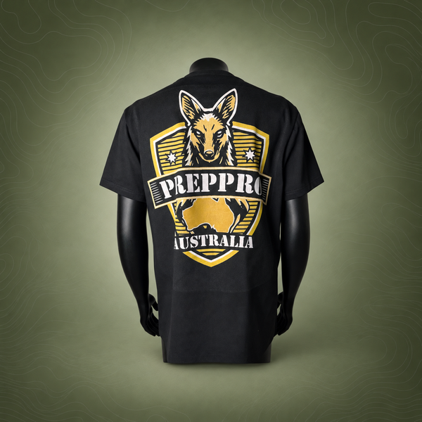 Australia Emblem T‑Shirt – Rugged Outdoor Wear | PrepPro