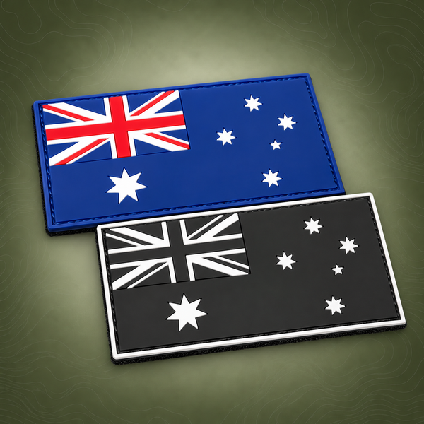 Extra‑Large Australian Flag Morale Patch 21×12cm – Rugged Design