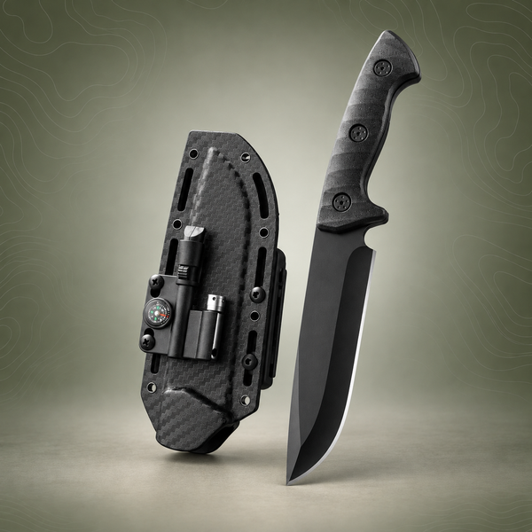 XR‑B01 Portable D2 Stainless Utility Knife – Outdoor Use | PrepPro