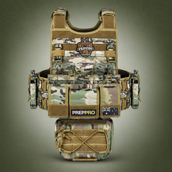 BRAVO Plate Carrier Vest – Adjustable Quick‑Release | PrepPro