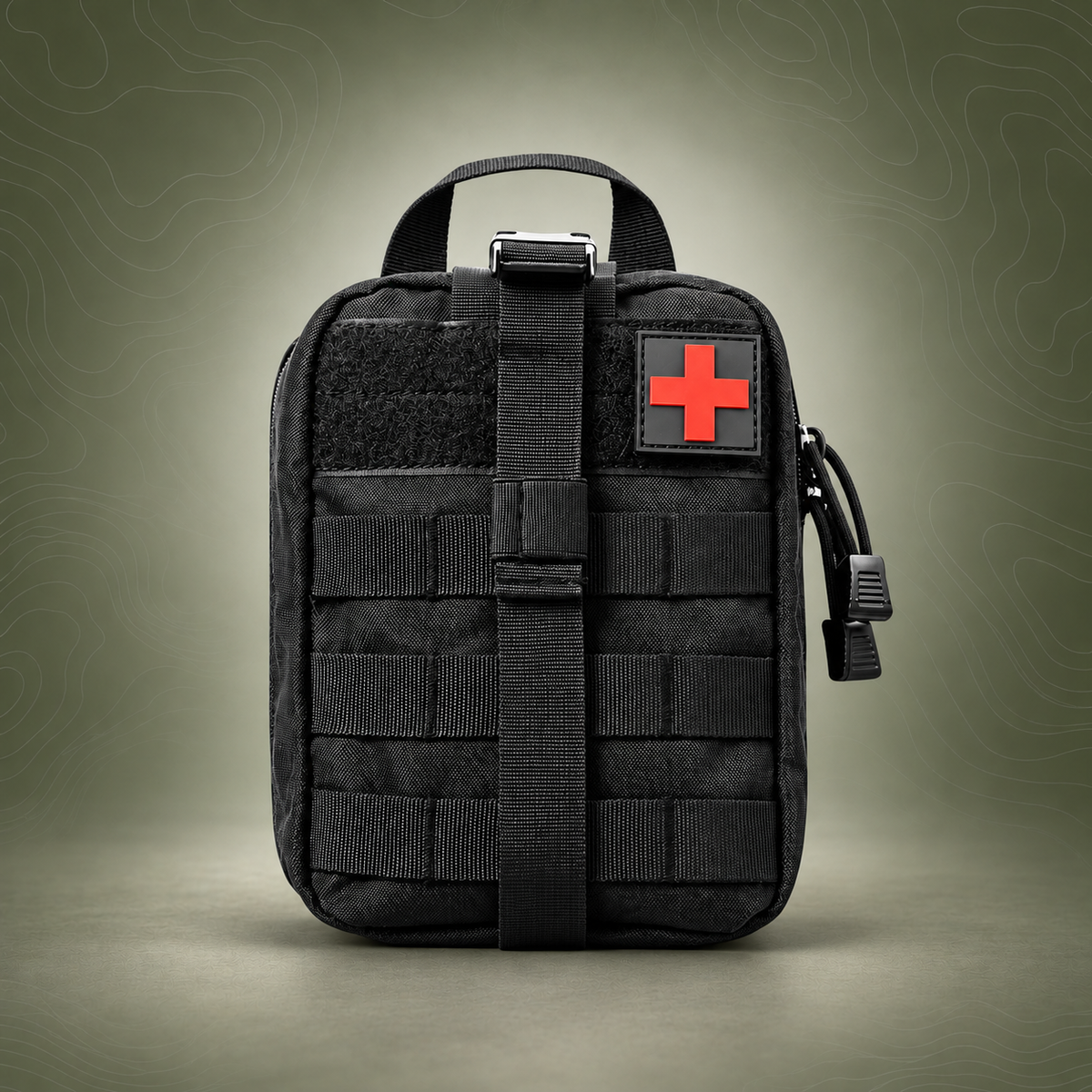 MOLLE First Aid & Accessory Pouch – Quick Tear‑Away