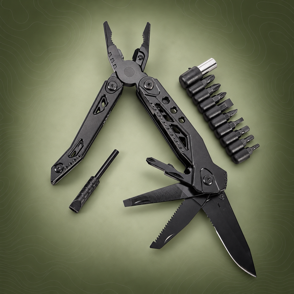 15‑in‑1 Multi‑Pliers – Outdoor Utility Tool | PrepPro