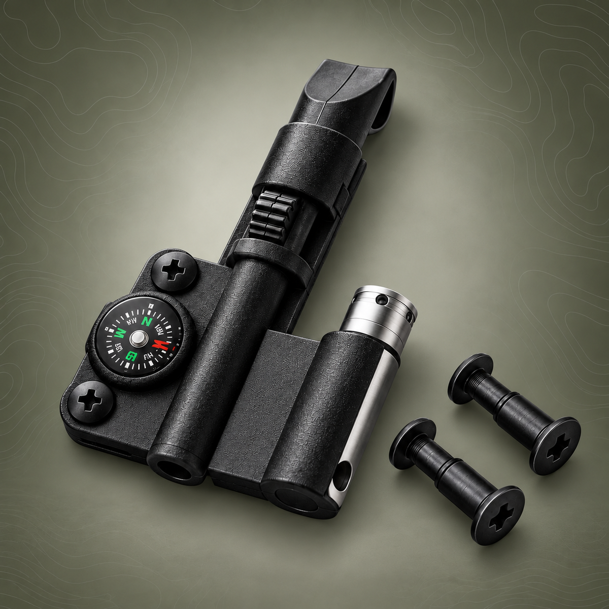 5‑in‑1 Sheath Survival Tool Attachment