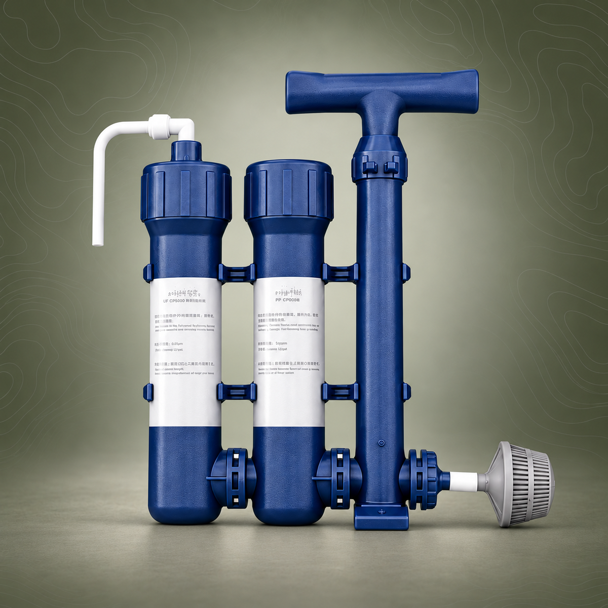 Expedition Hand Pump Water Purifier System