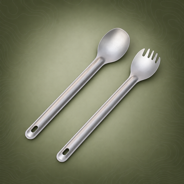 Titanium Camping Cutlery Set | Lightweight Outdoor Gear