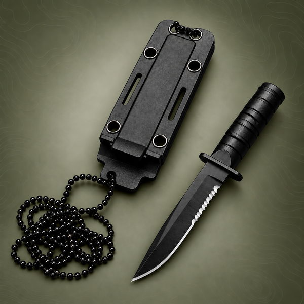 Mini Survival Neck Knife – Stubby Commando | PrepPro