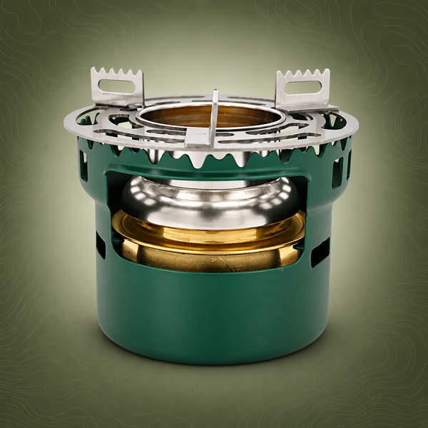Compact Alcohol Camping Stove – Windproof System | PrepPro