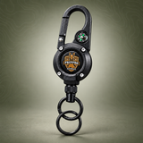 Retractable Compass Key Clip | PrepPro