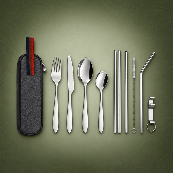 Stainless Steel Portable Cutlery Set | PrepPro