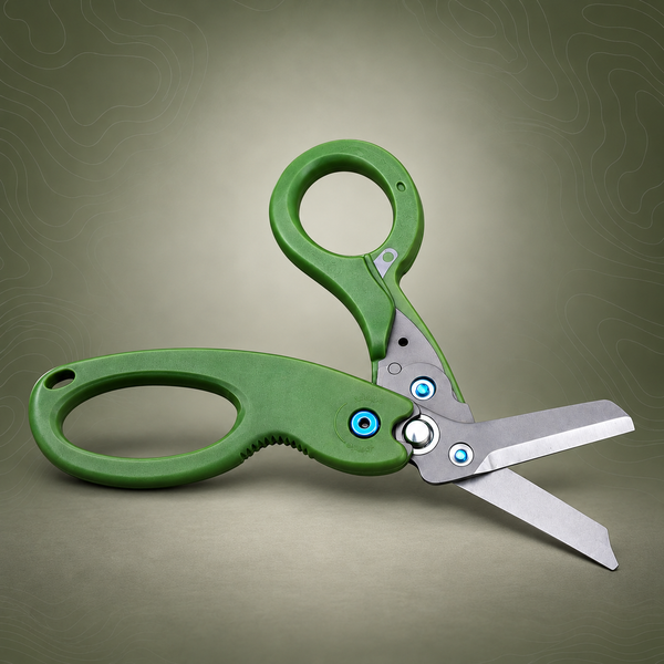 PrepPro Field Medic Survival Scissors – Heavy Duty Emergency Utility Shears