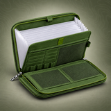Fireproof & Waterproof Document Organizer – Emergency Document Storage Case with 13-Pocket File Folder