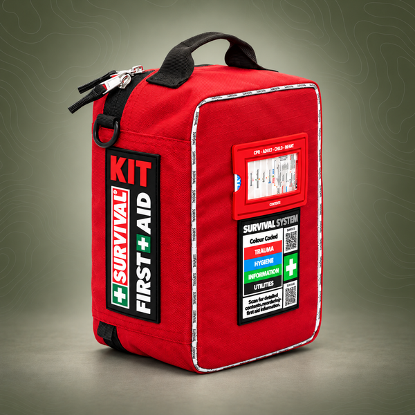 SURVIVAL First Aid KIT – Large (Gen 8) | Red Family First Aid Kit