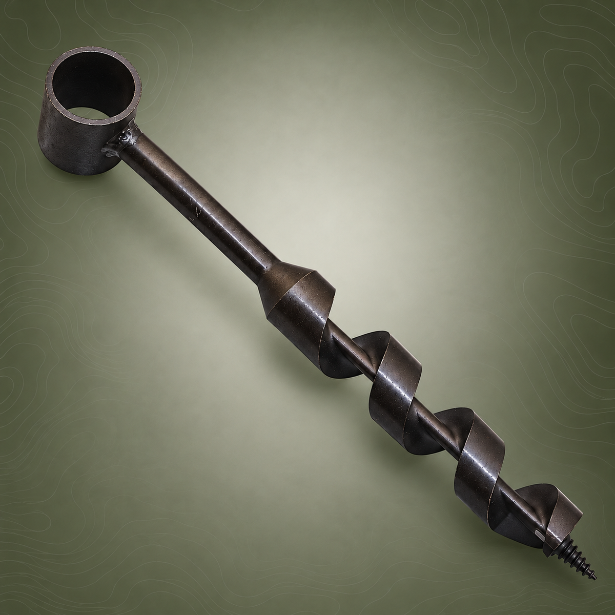 Bushcraft Hand Auger Drill Bit – Survival Shelter & Camp Tool