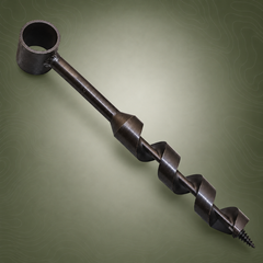 Bushcraft Hand Auger Drill Bit – Survival Shelter & Camp Tool