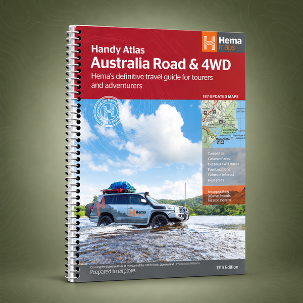 Hema Australia Road & 4WD Atlas