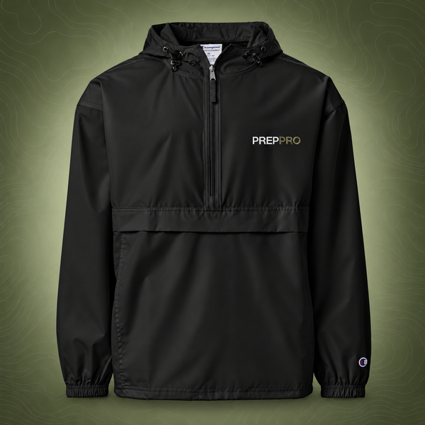 Embroidered Champion Packable Jacket