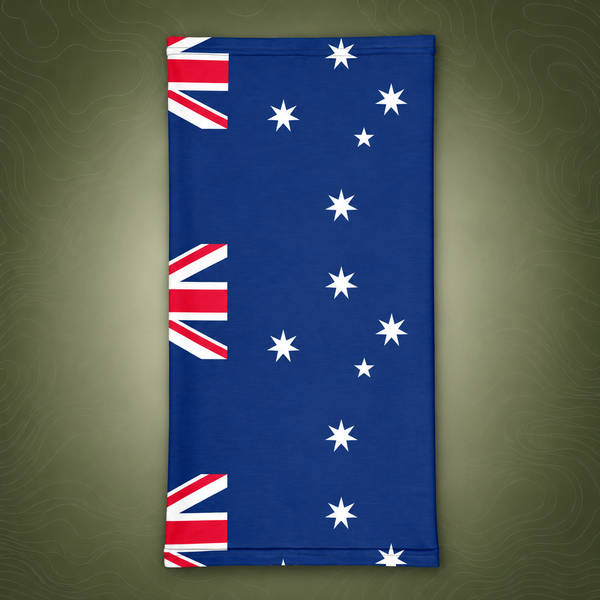 89 Apparel Australian Flag Neck Gaiter